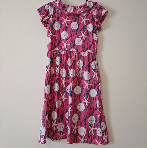 Tracy Negoshian XS Ruffle Top Sand Dollar Dress - Picture 8 of 8